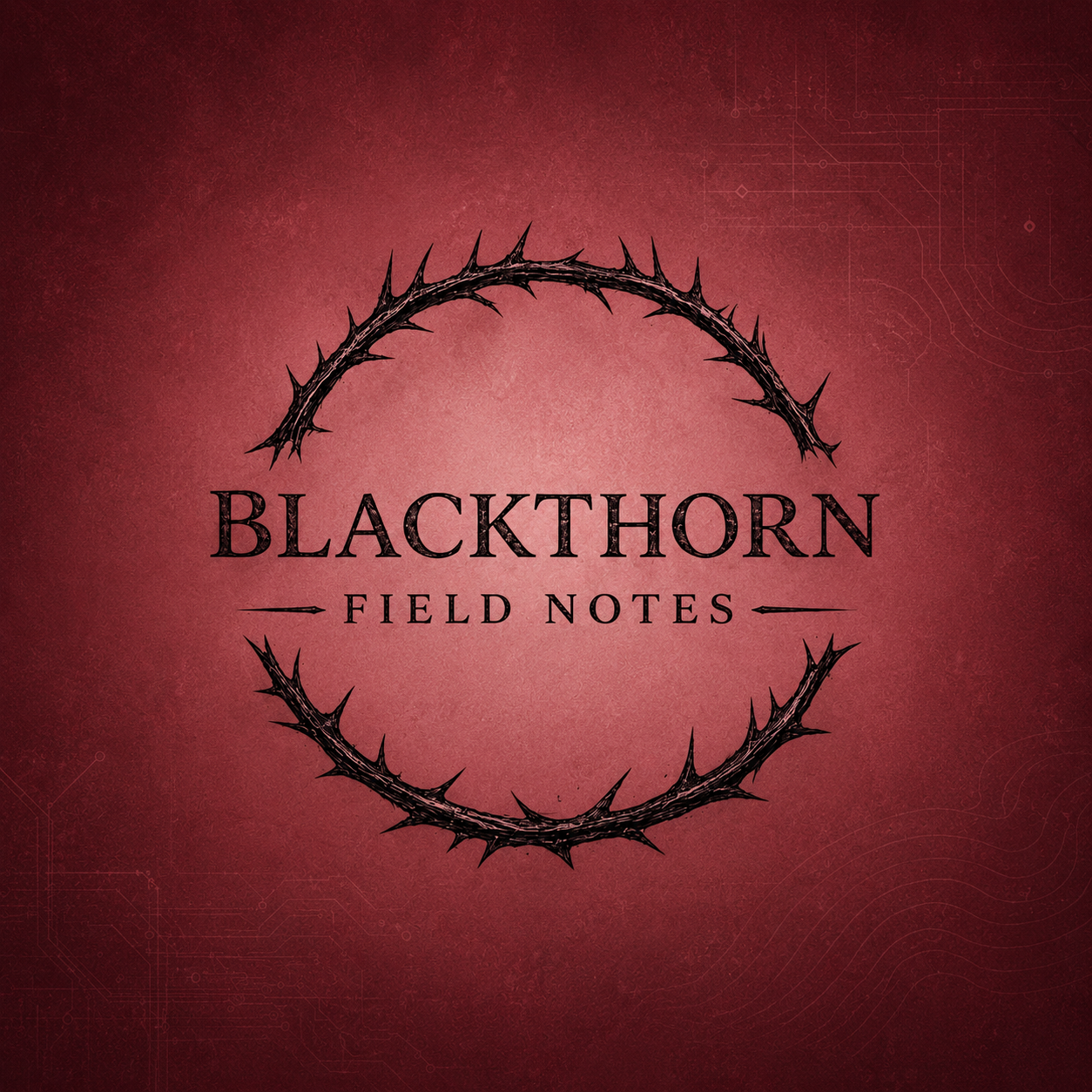 Blackthorn Field Notes logo